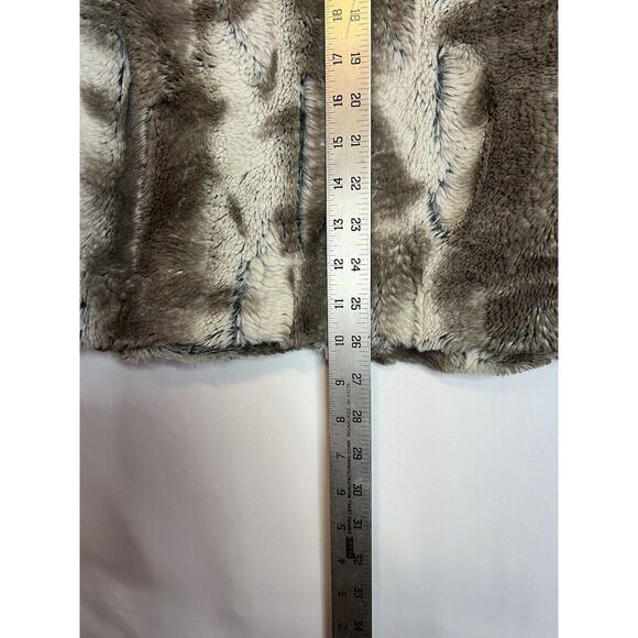 Miss London Vintage Faux Fur Vest Size Large - Picture 6 of 7